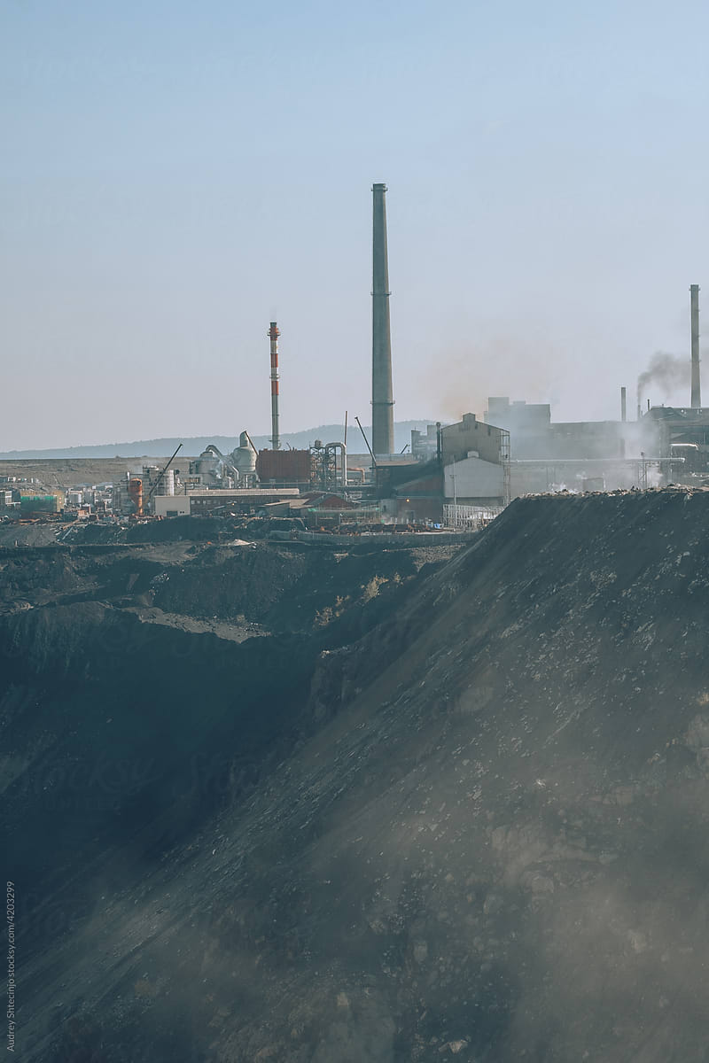 Polluted Copper Mine Complex
