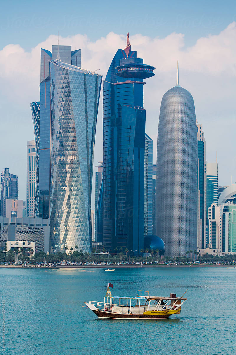 Financial district, Doha, Qatar
