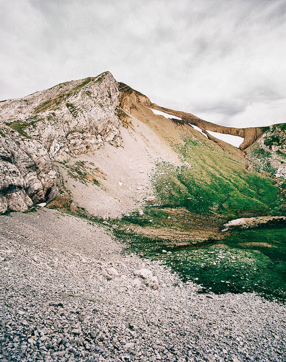 Swiss Alpine Mountain Shot on Medium Format Film