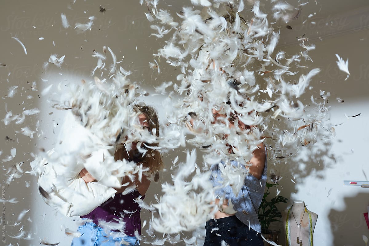 Pillow fights game.
