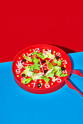 Salad Box by Stocksy Contributor Juan Moyano - Stocksy