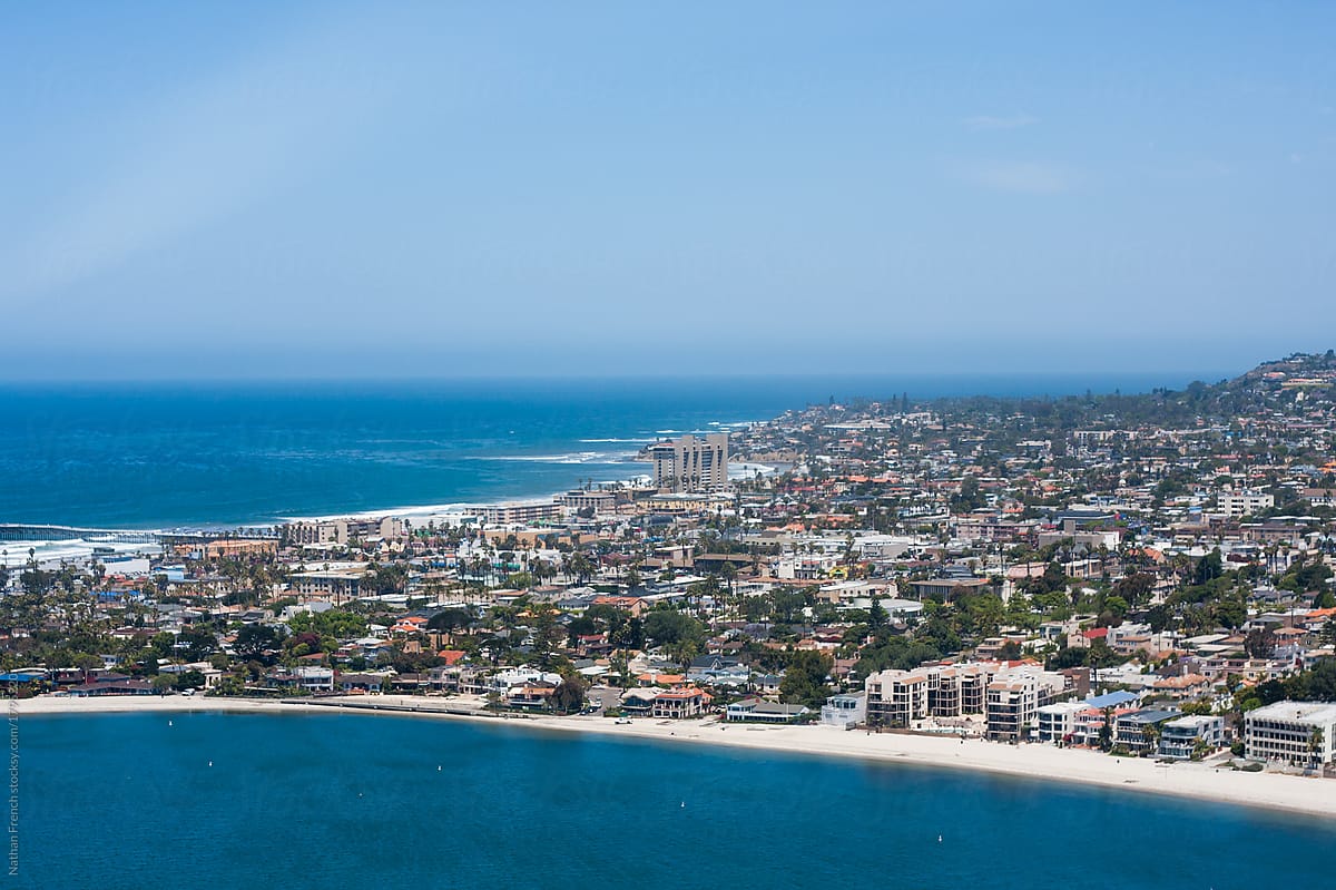 Pacific Beach from Above