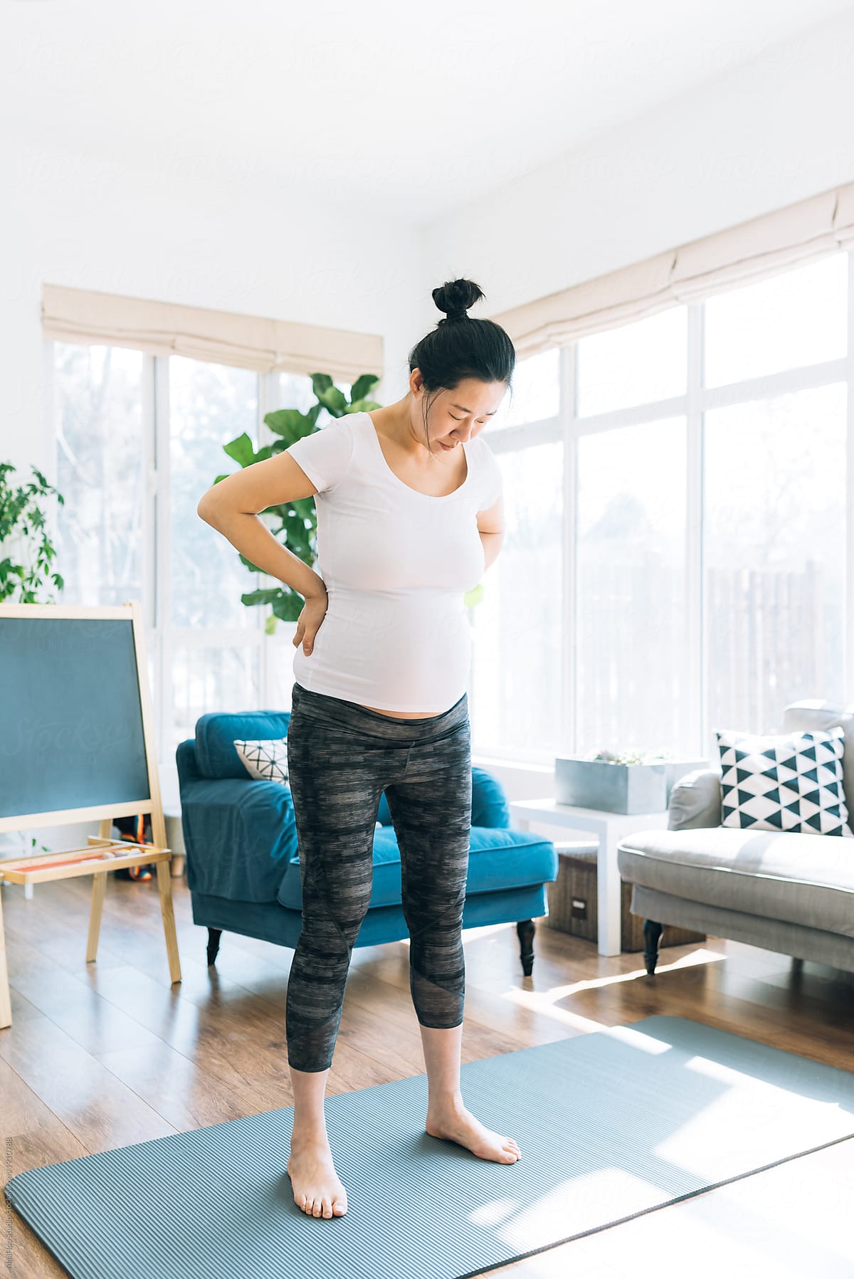 Pregnant Woman At Home By Stocksy Contributor Maahoo Stocksy