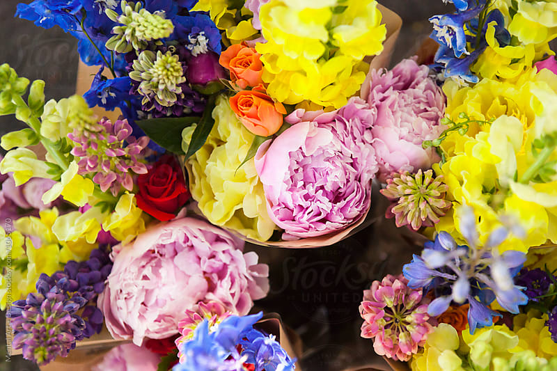 Flower arrangement background