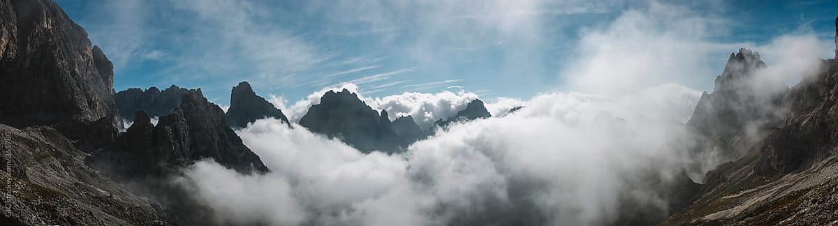 Italians Dolomiti landscape