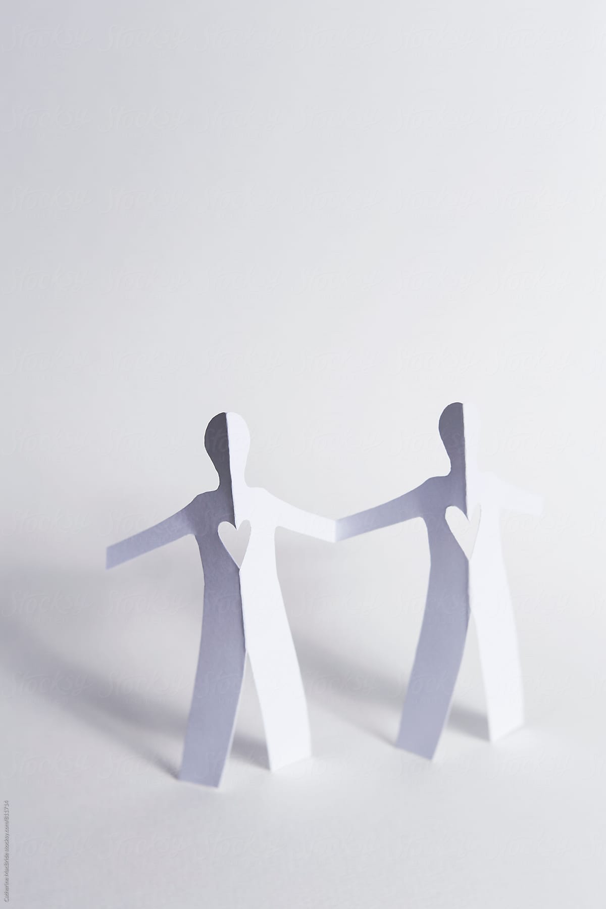 Two paper people...