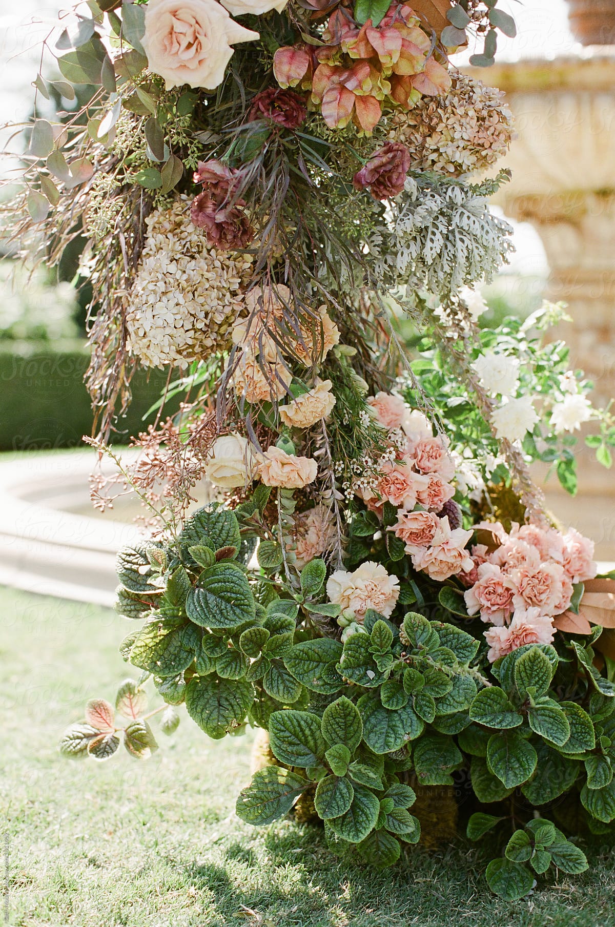 Outdoor Wedding Floral arch