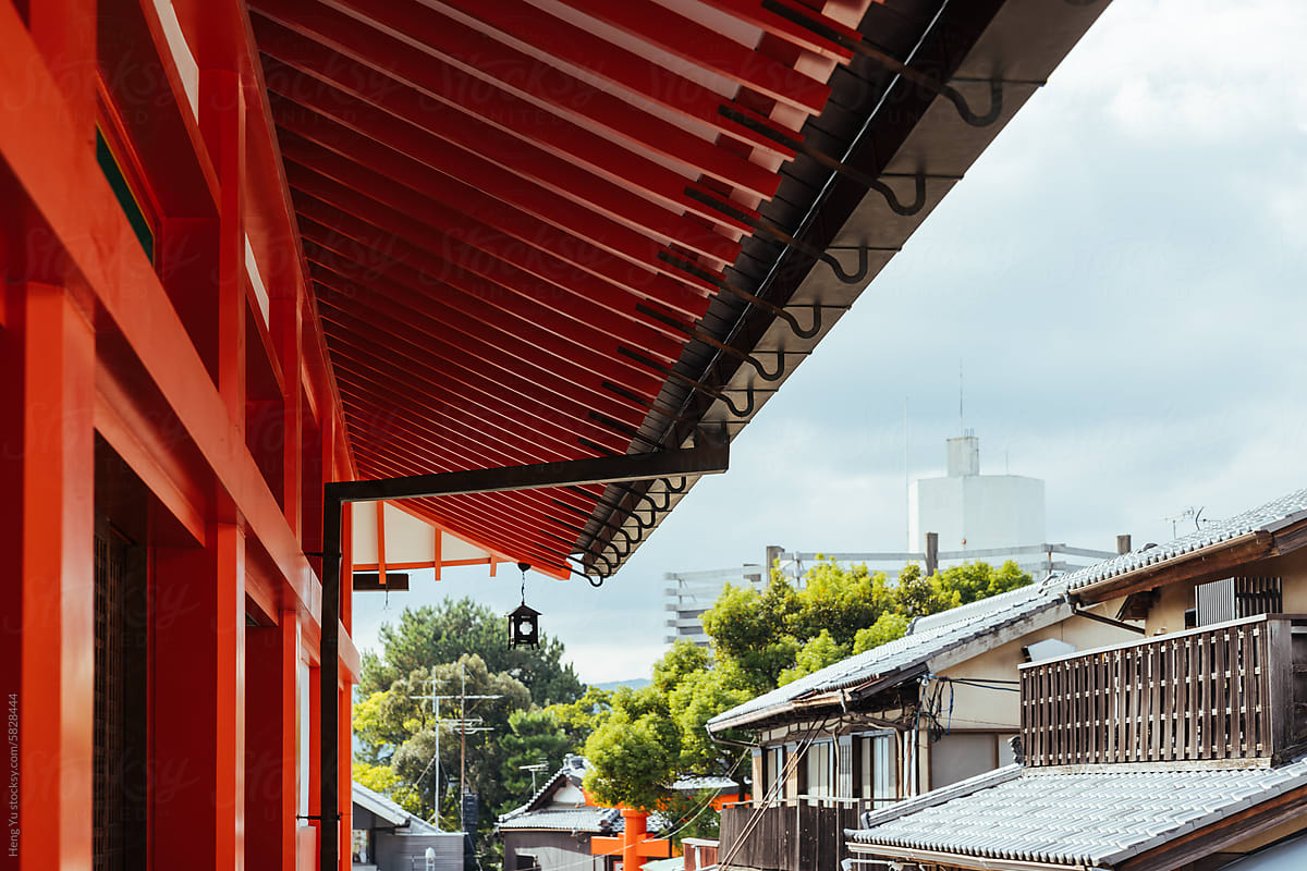 Modern Meets Traditional: Kyoto from Fushimi Inari Shrine