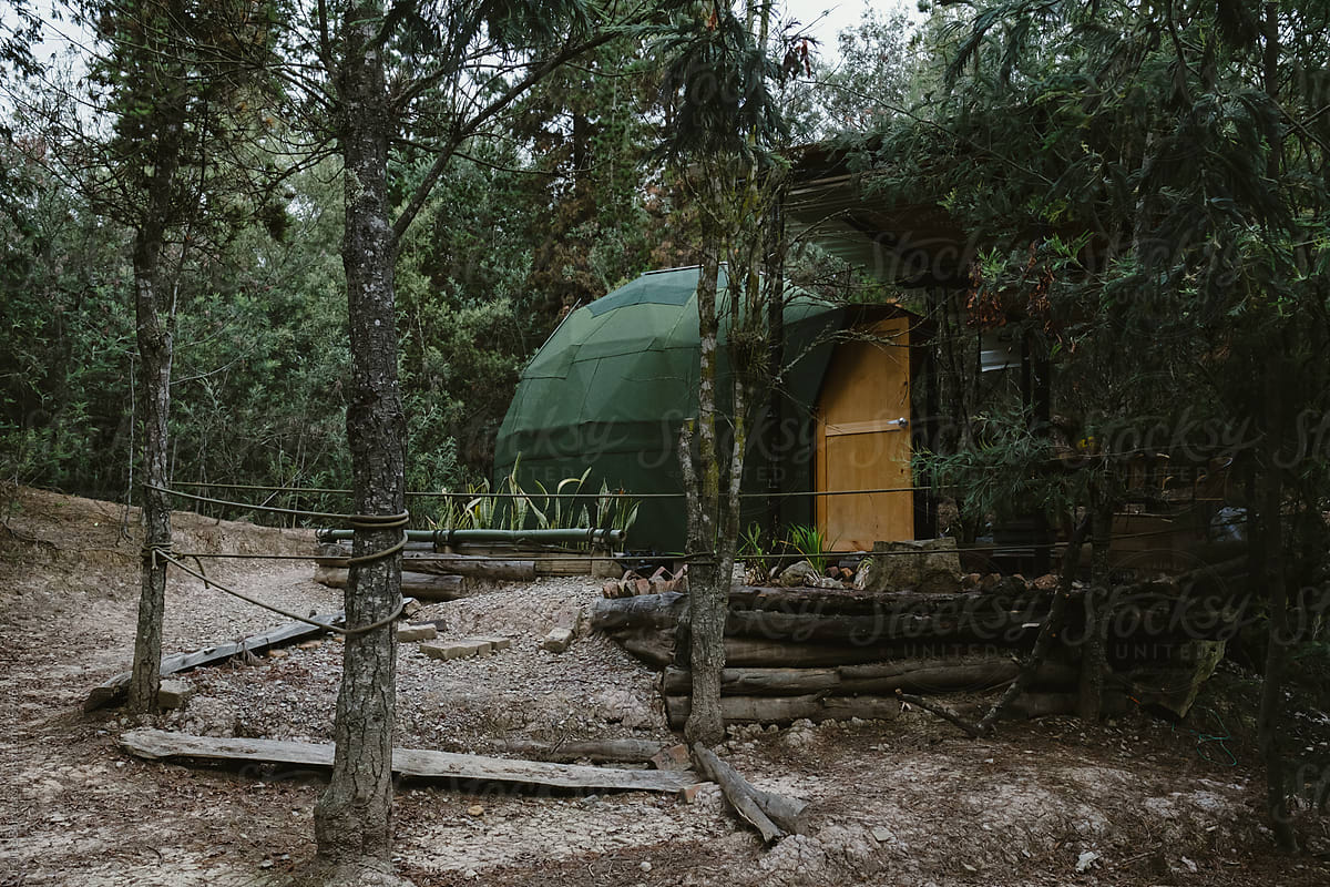 Glamping In The Woods