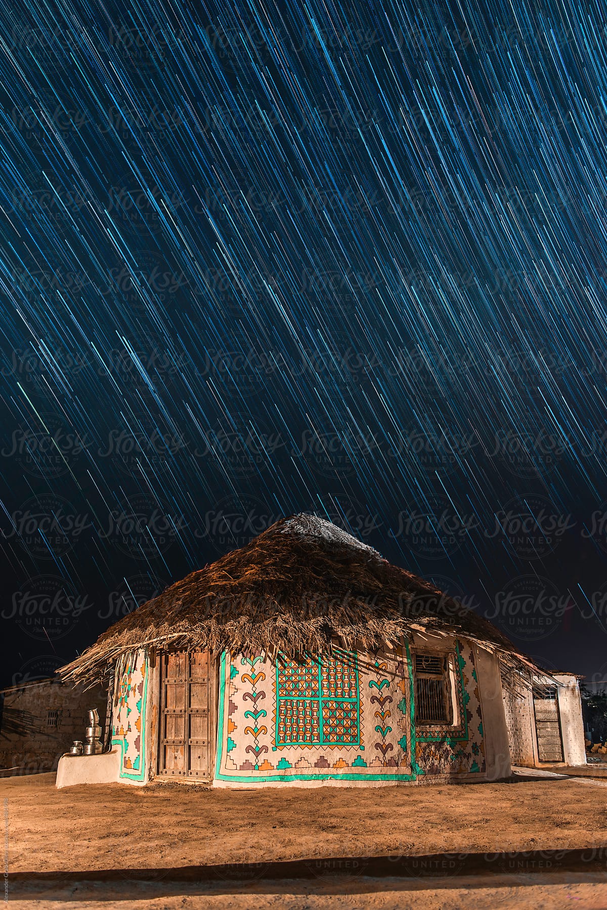Stars Above Traditional Circular Kutch House