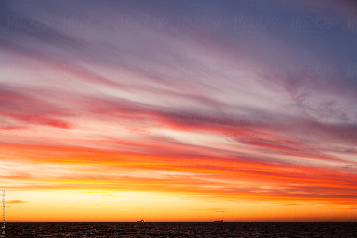 Sunset from Western Australia