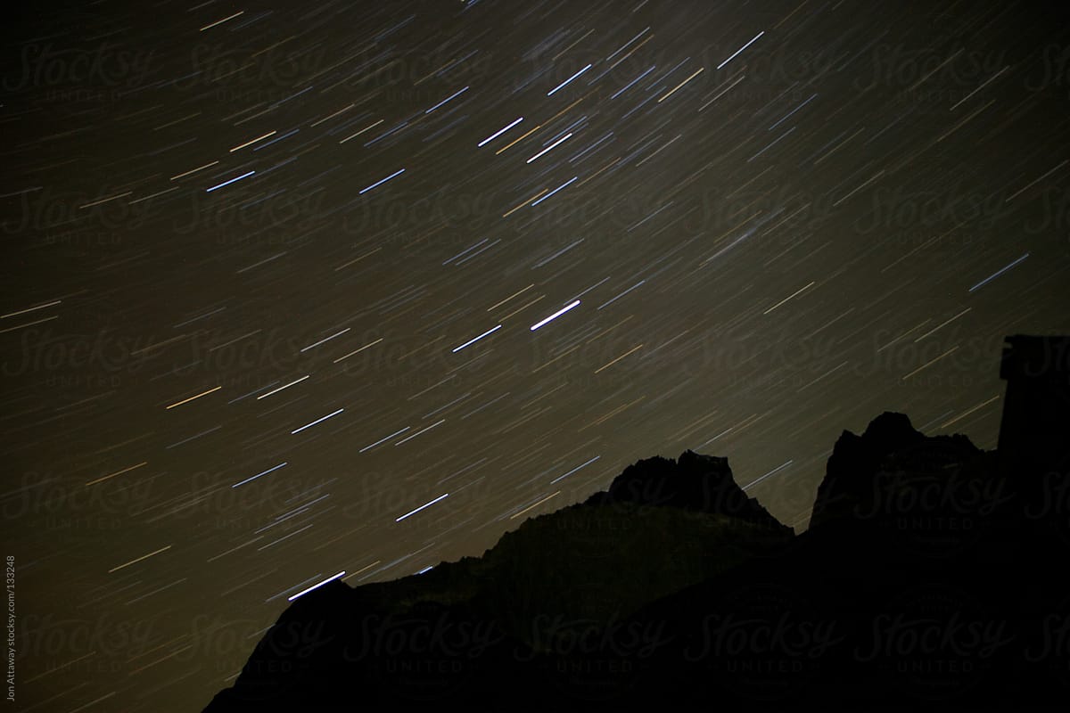 Star trails in Chile
