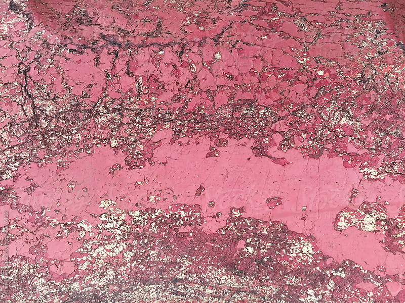 Cracked red paint, background