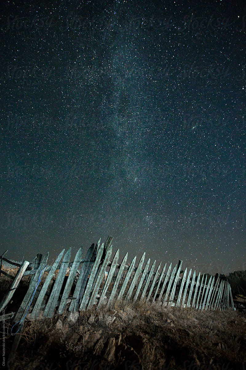 Starry Night Fence