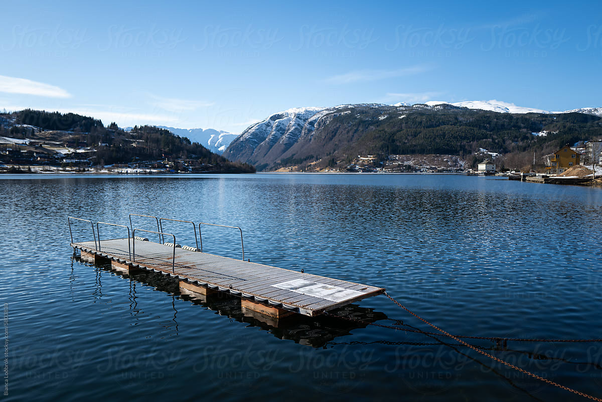 Fjord landscape of Norway