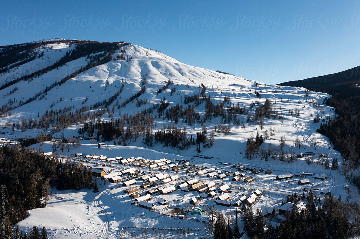 Xinjiang in winter