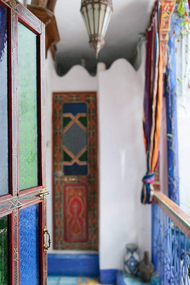 Traditional Moroccan House Interior