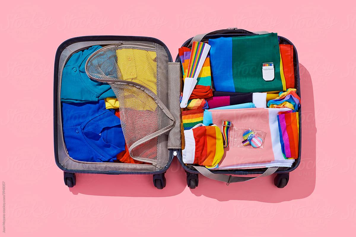 pride suitcase