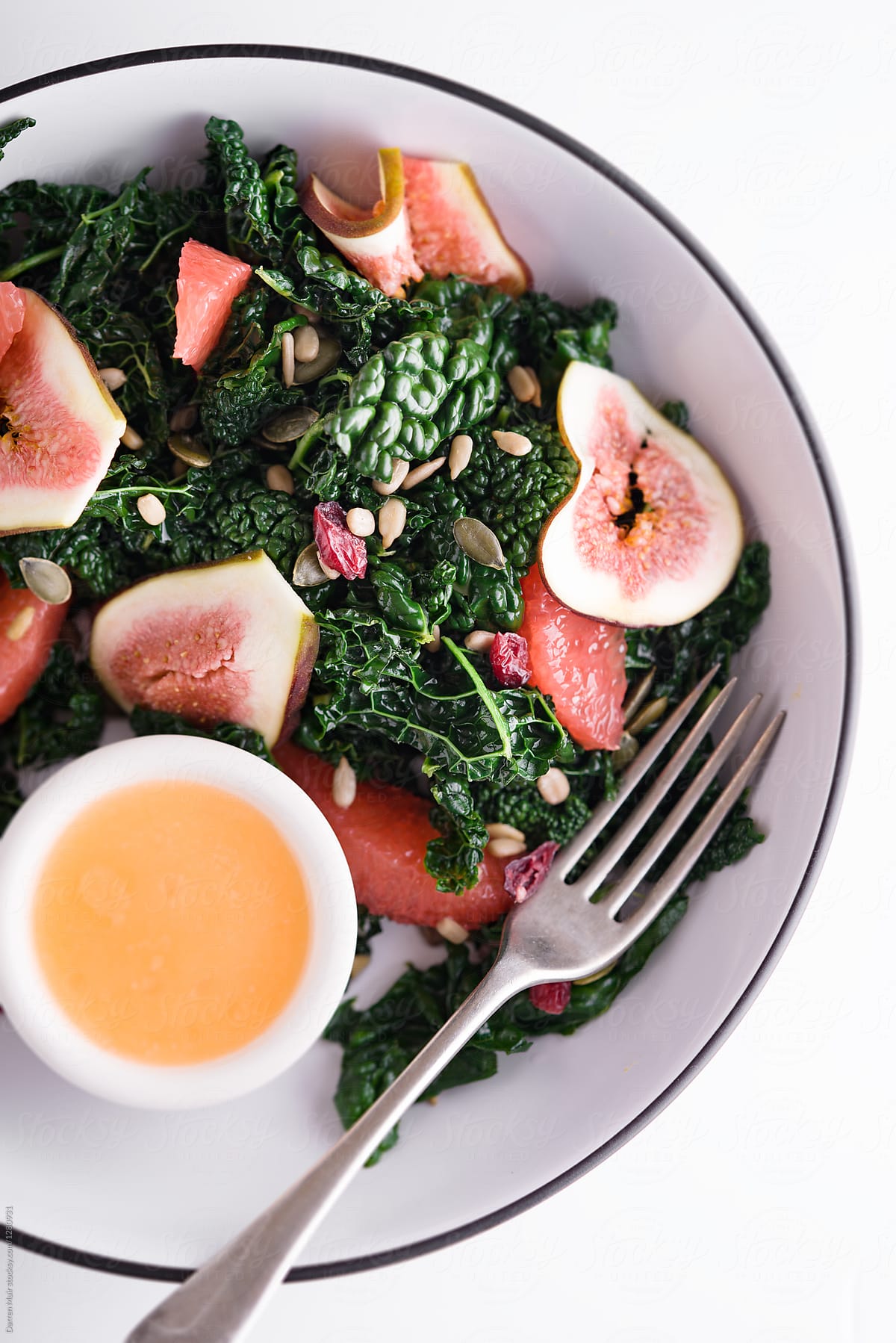kale grapefruit salad