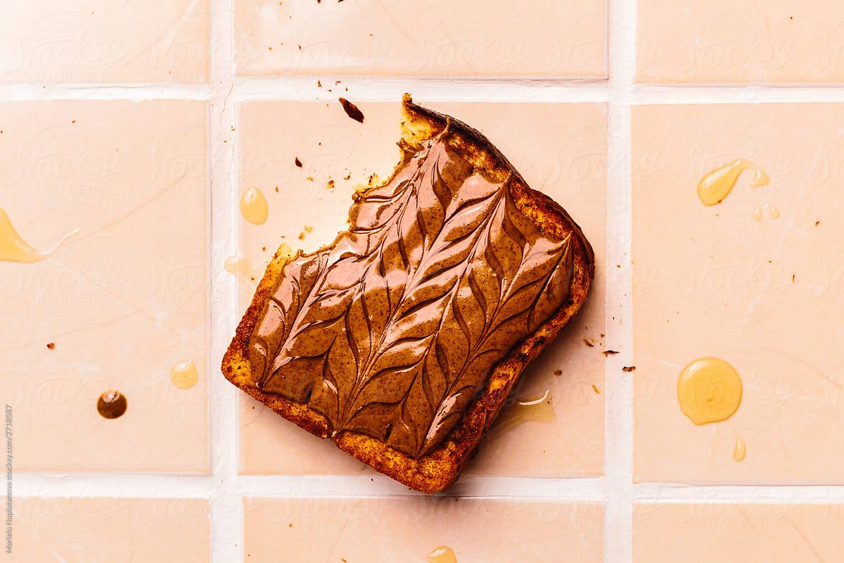 Peanut Butter and Honey Toast