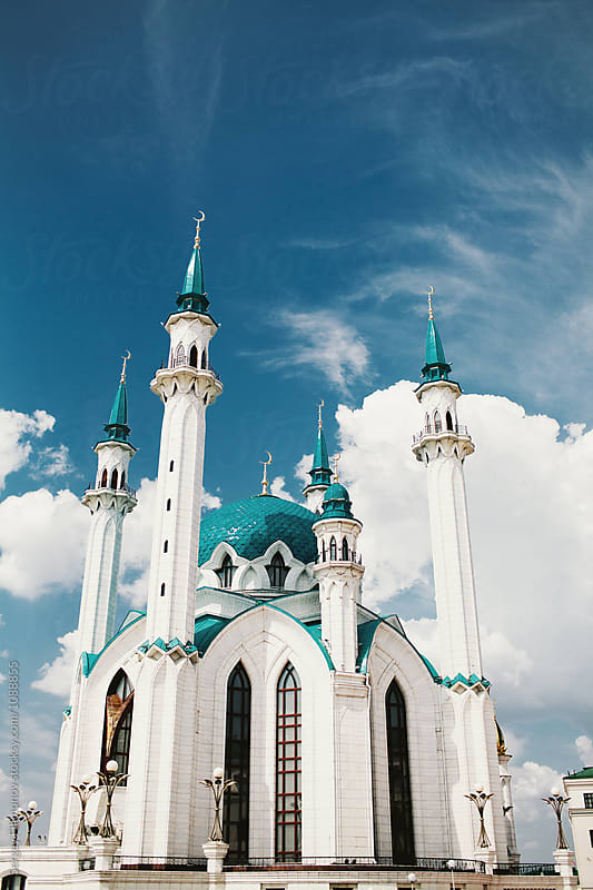 The Qolşärif Mosque. Kazan. Russia