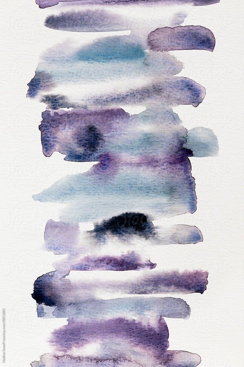 Abstract art watercolor background