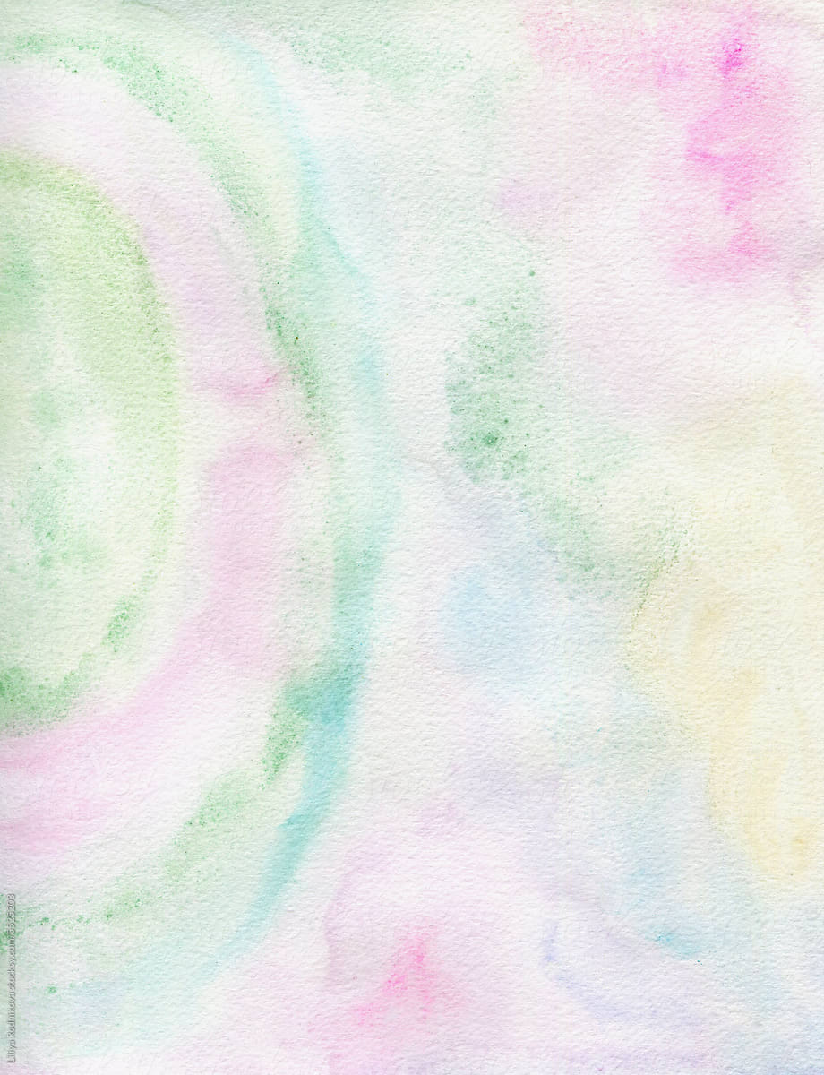 Pastel colors abstract illustration