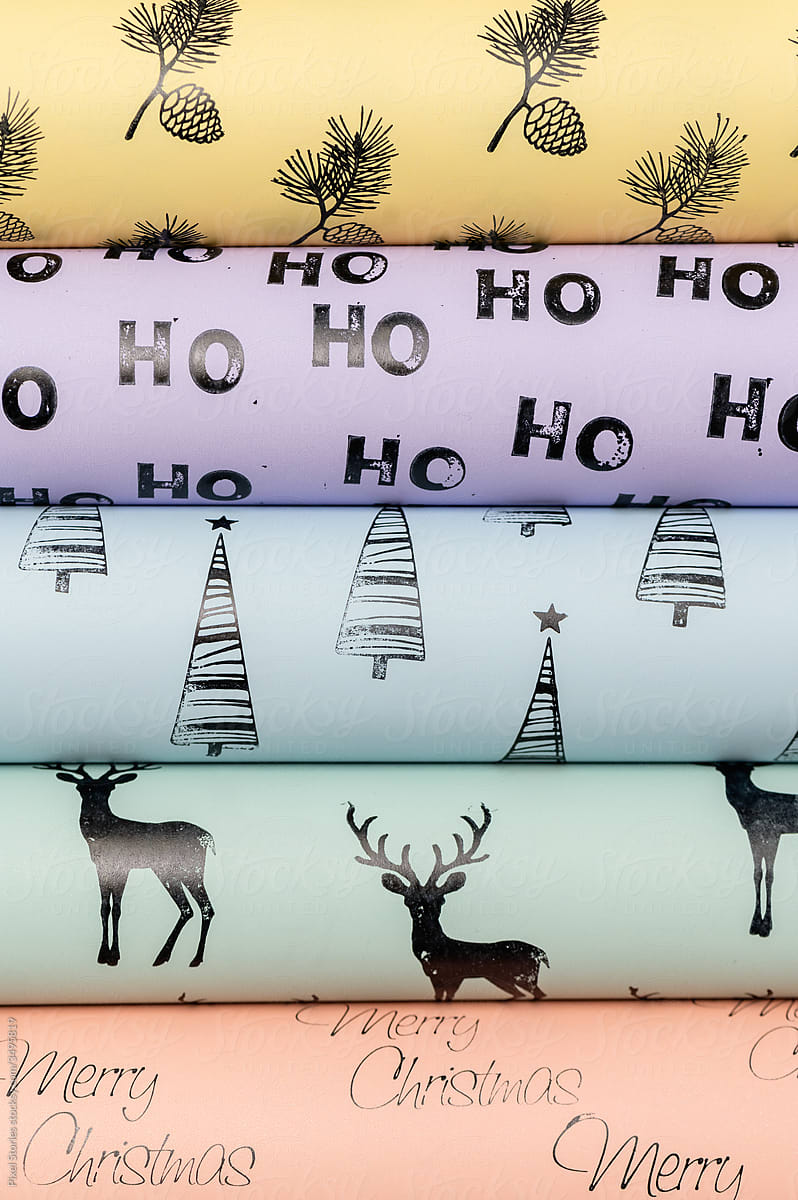 Custom Christmas wrapping paper