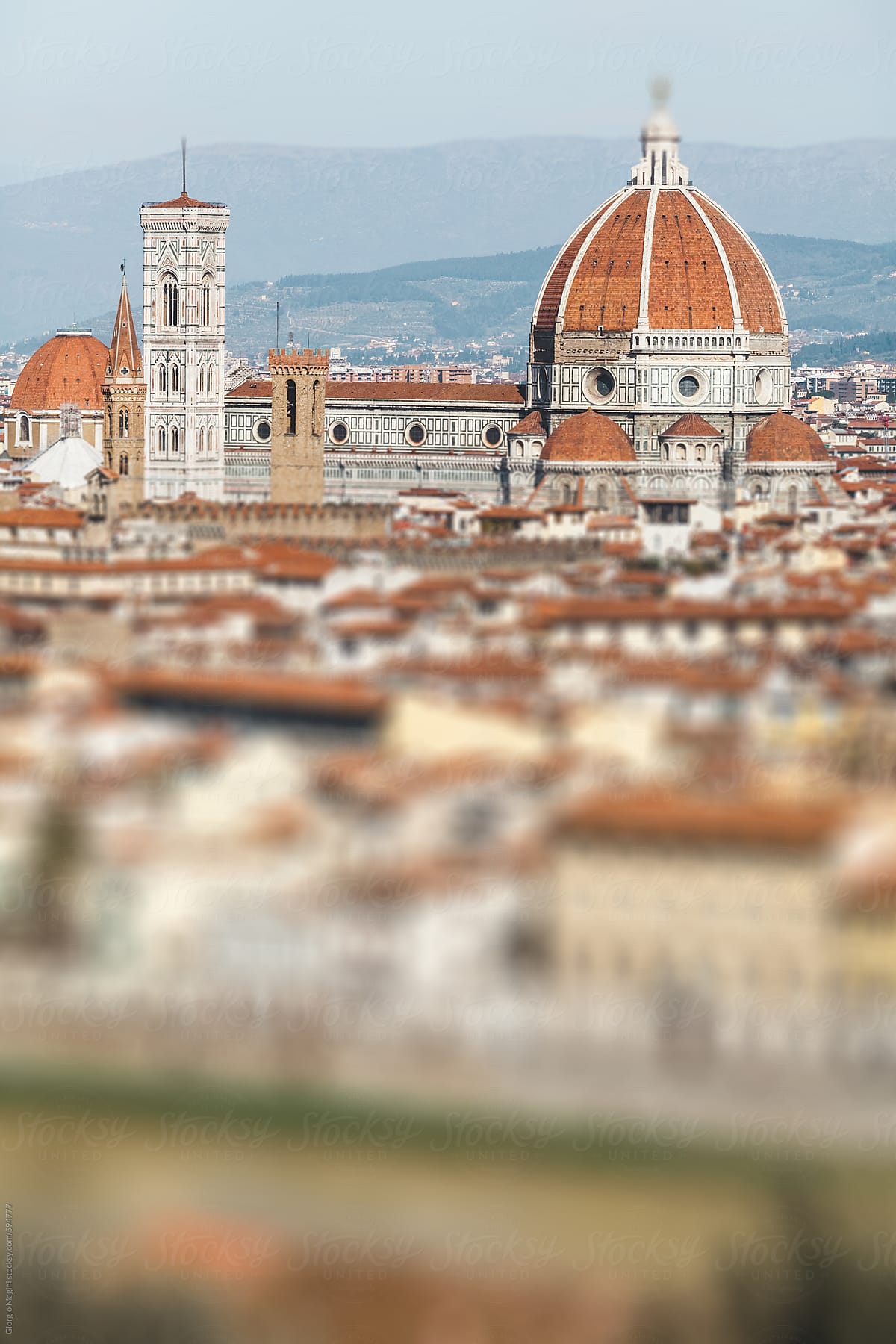 Florence Cathedral, Tilt Shift Effect