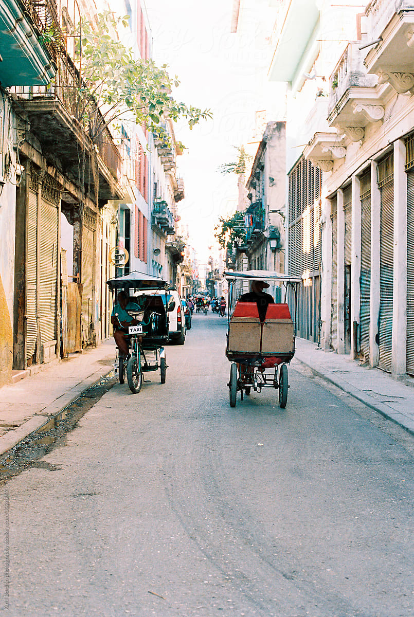Street view in Havana, Cuba