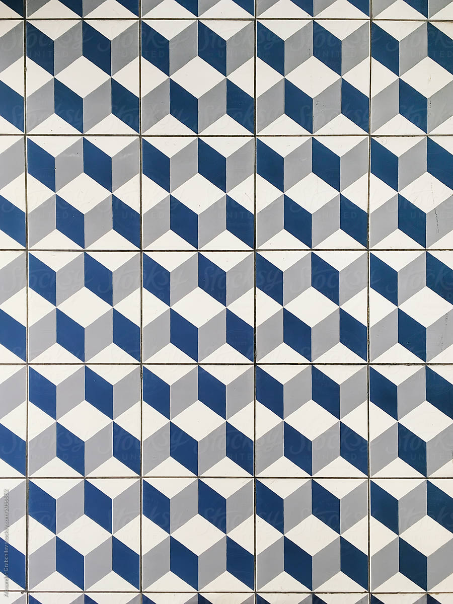 Abstract Tiles Background