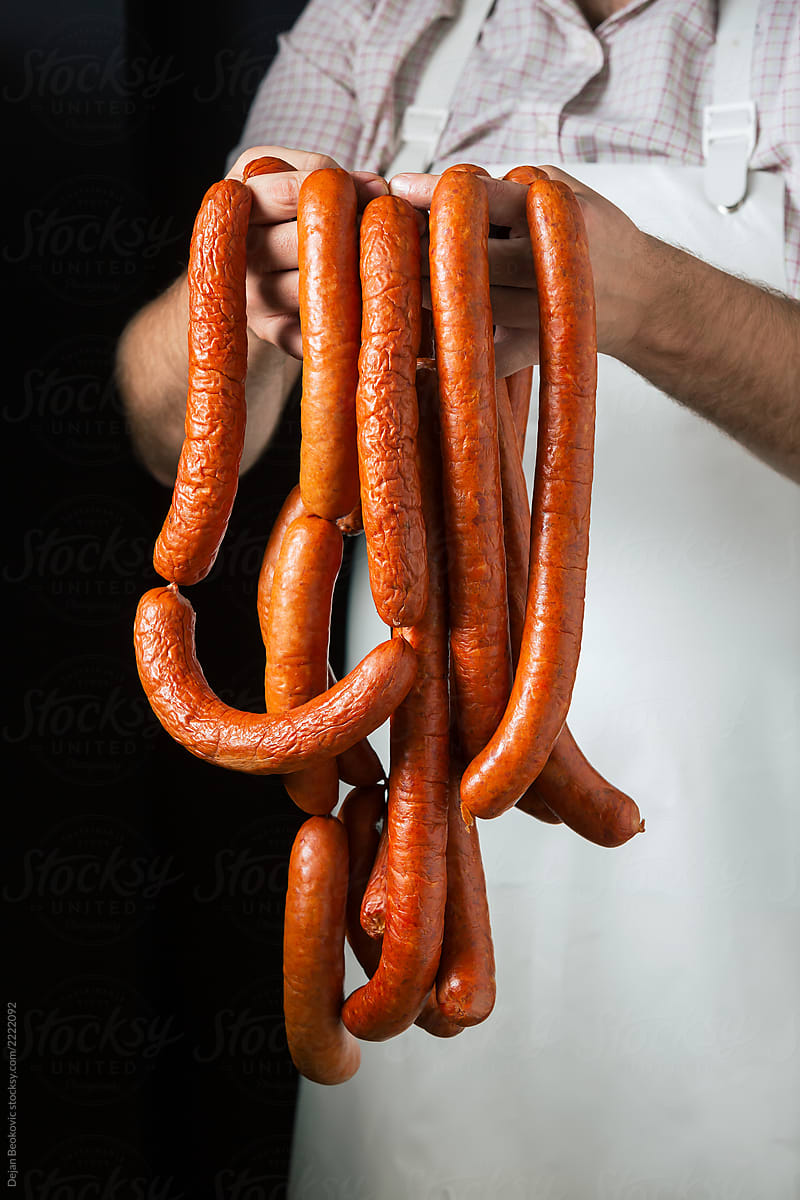 Spiced tasty sausages