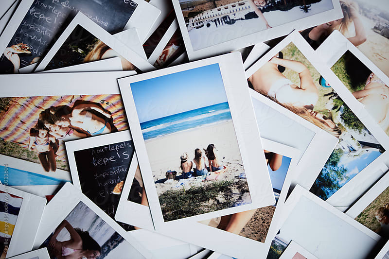 Close-up of instant shots