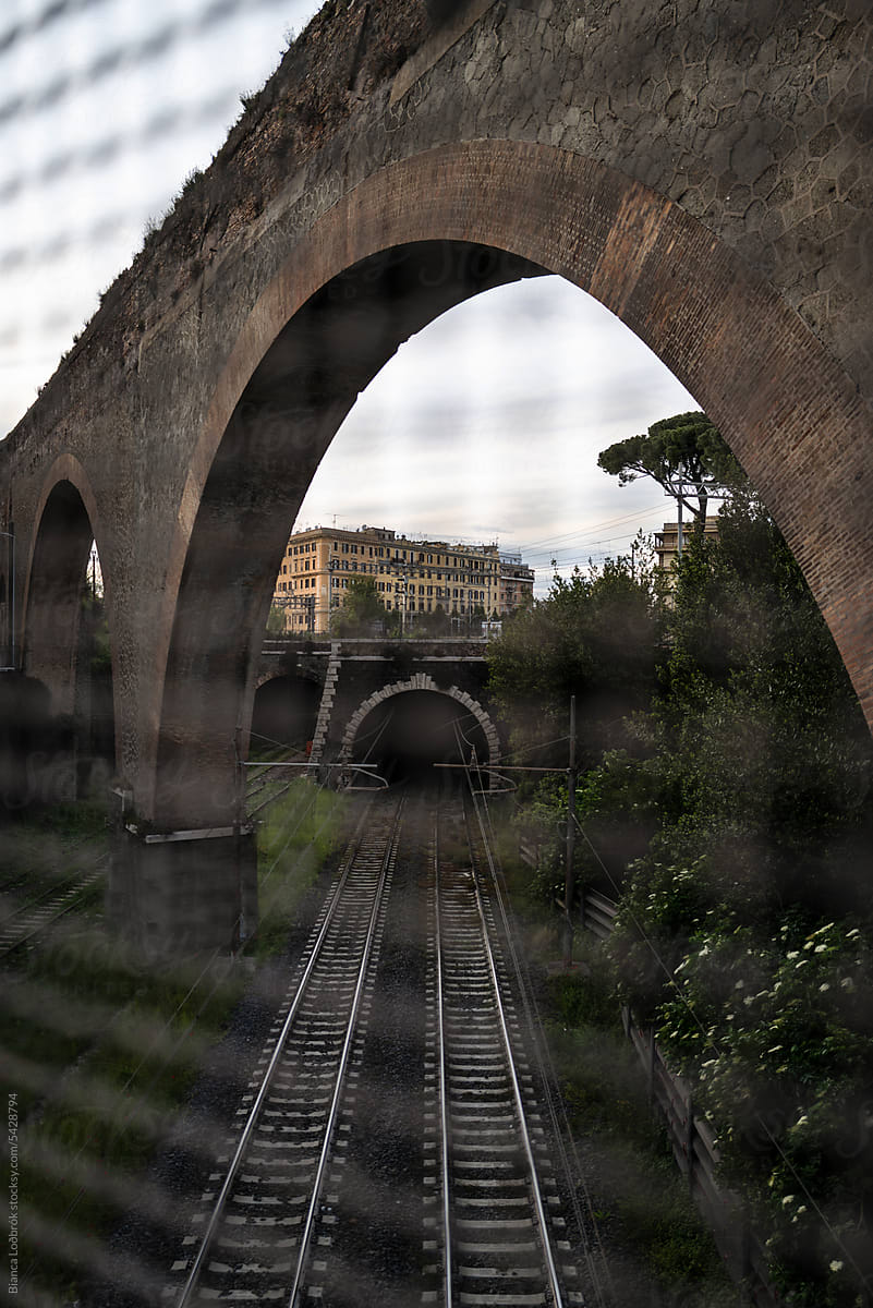 Train railways in Rome
