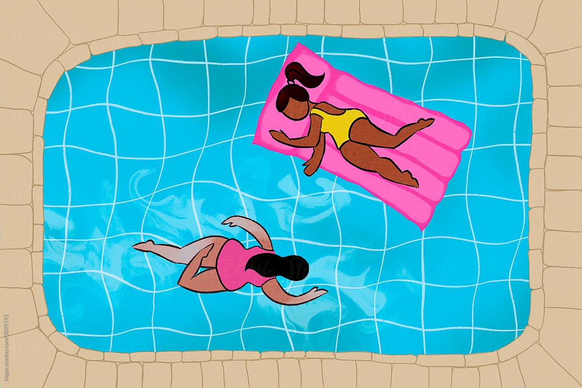 Swimming pool ladies