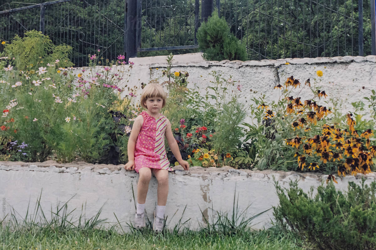The Girl In A Garden
