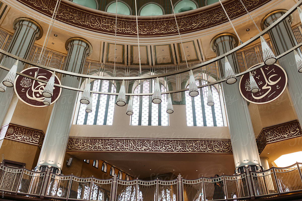The Taksim Mosque interior