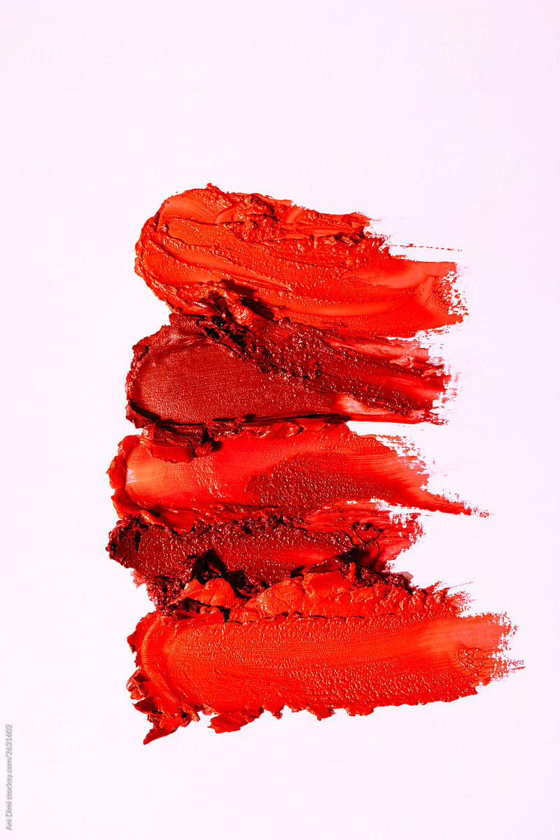 Various Shades Of Lipstick