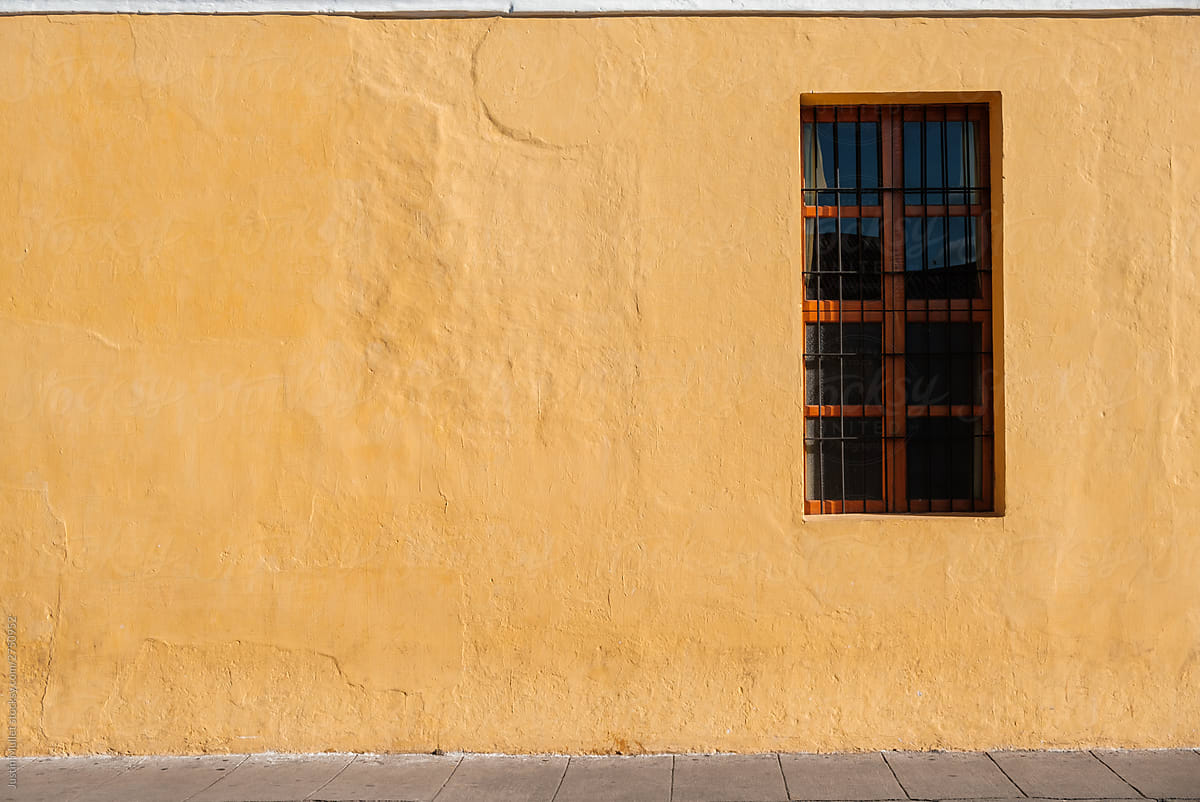 Blank Yellow Wall