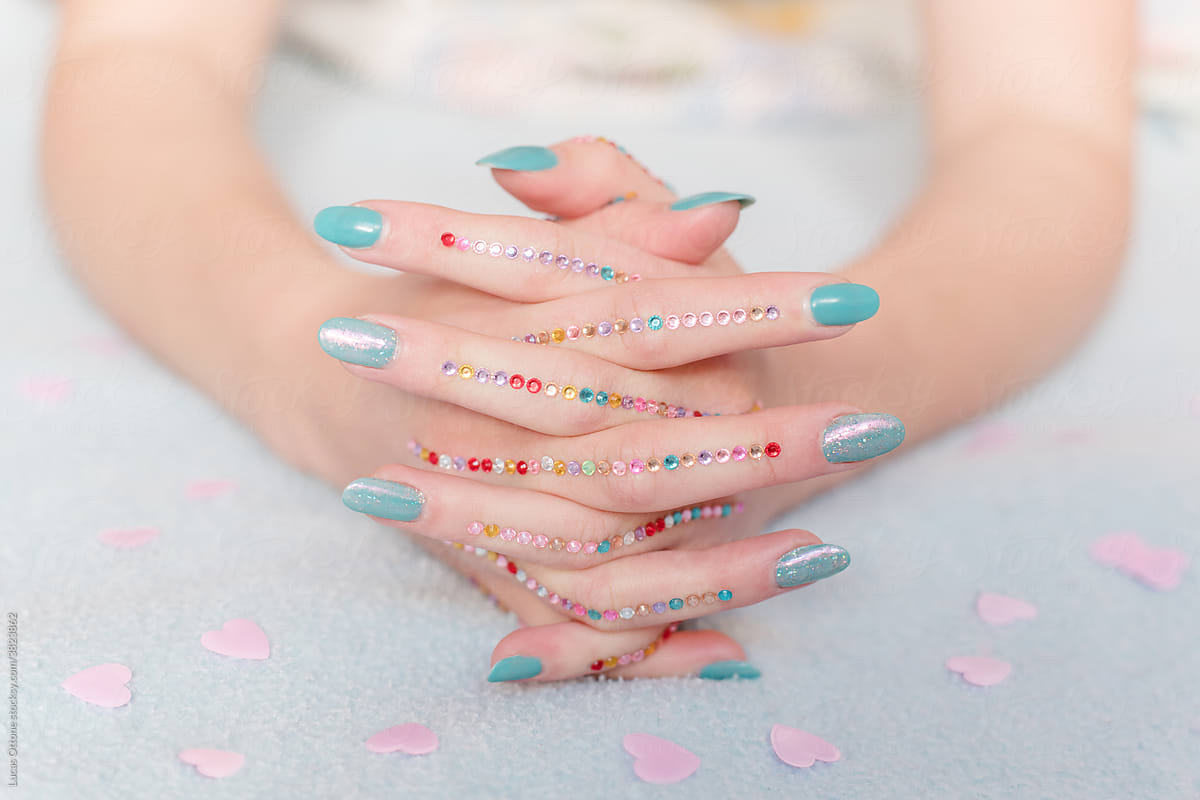 Cool nail art and stickers