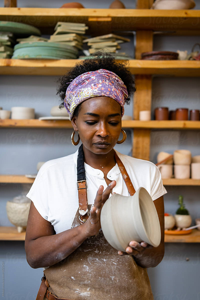 Portrait of a woman, small business owner