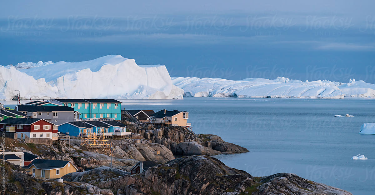 Colorful Houses of Ilulissat, Greenland