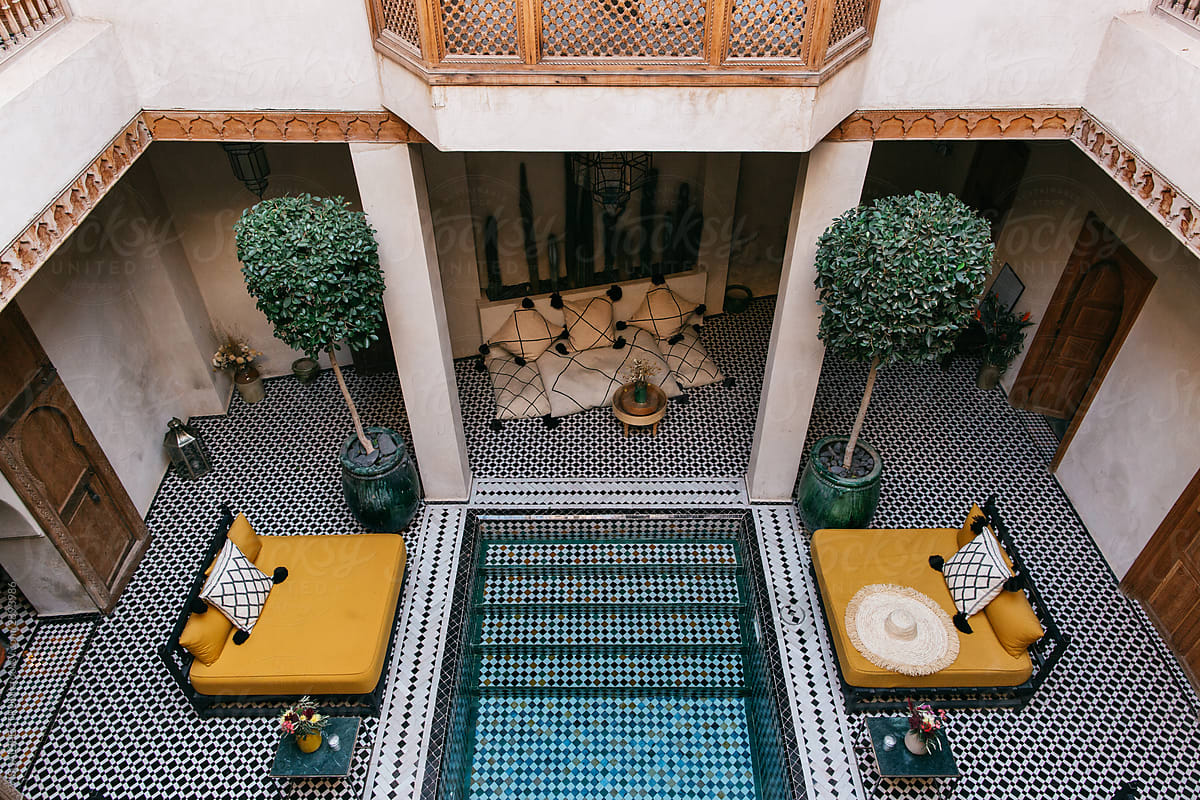 Beautiful Moroccan Interior Architecture With Tiles
