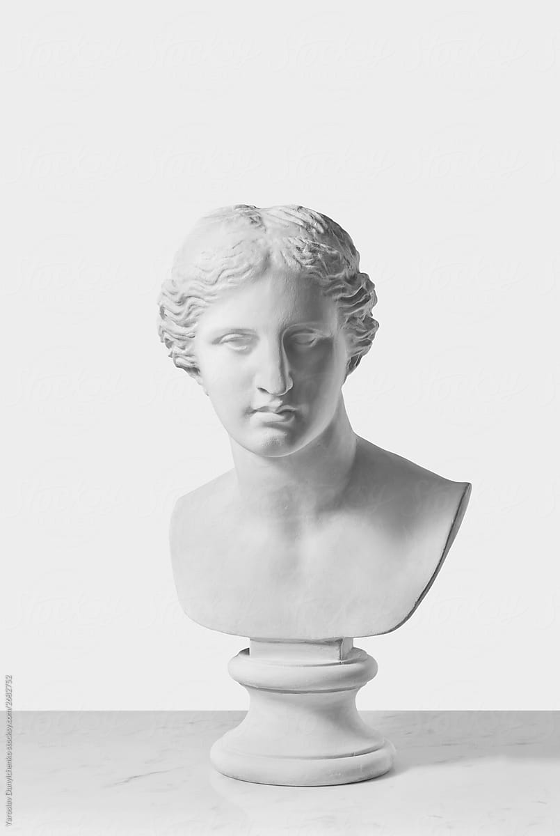 Gypsum statue of Venus