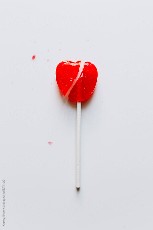 Broken heart candy by Carey Shaw - Stocksy United