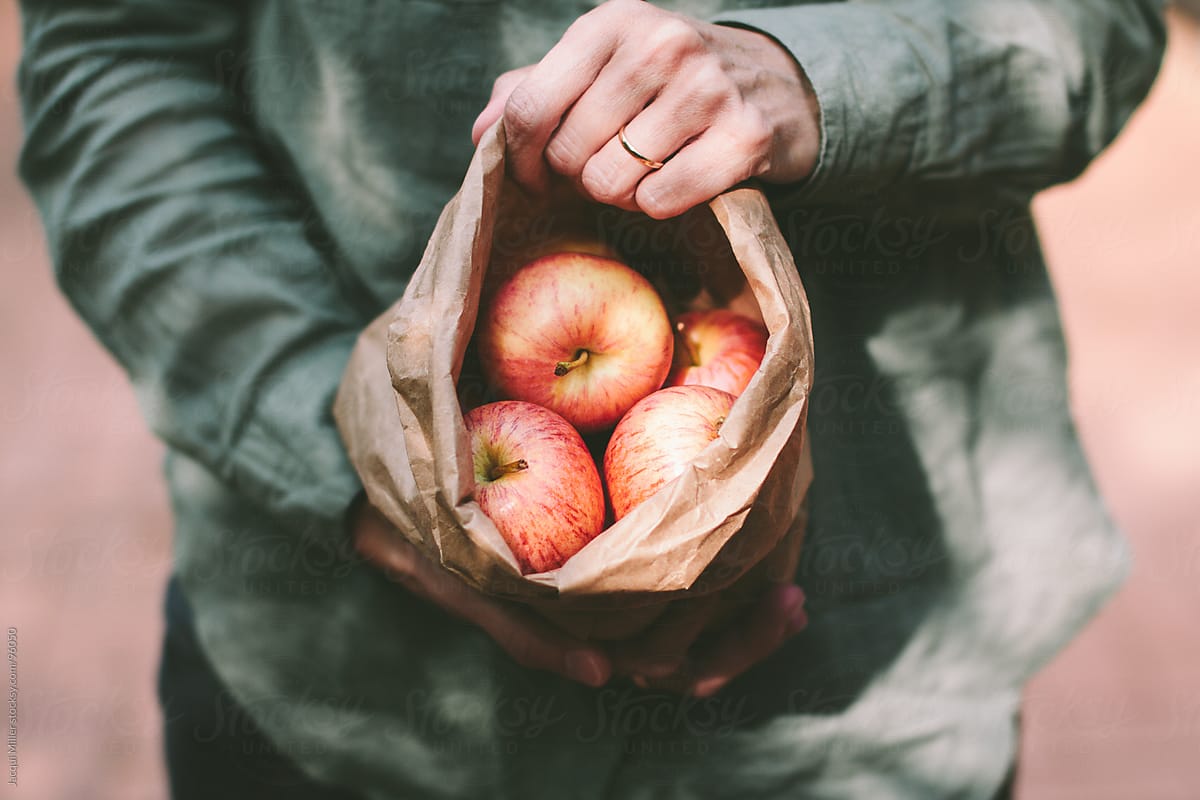 A Bag Of Apples by Stocksy Contributor Jacqui Miller - Stocksy