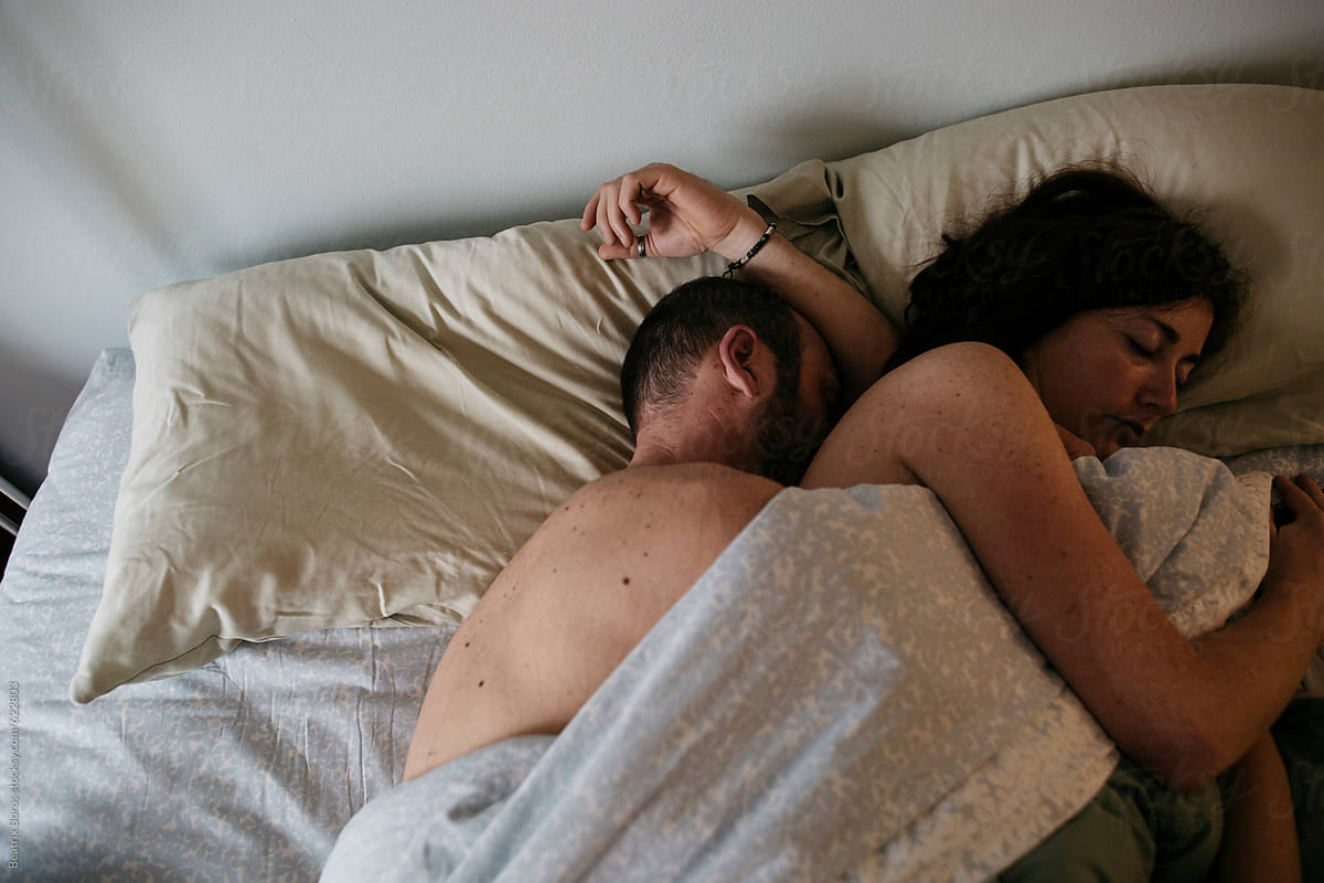 Husband And Wife Sleeping Together by Beatrix Boros