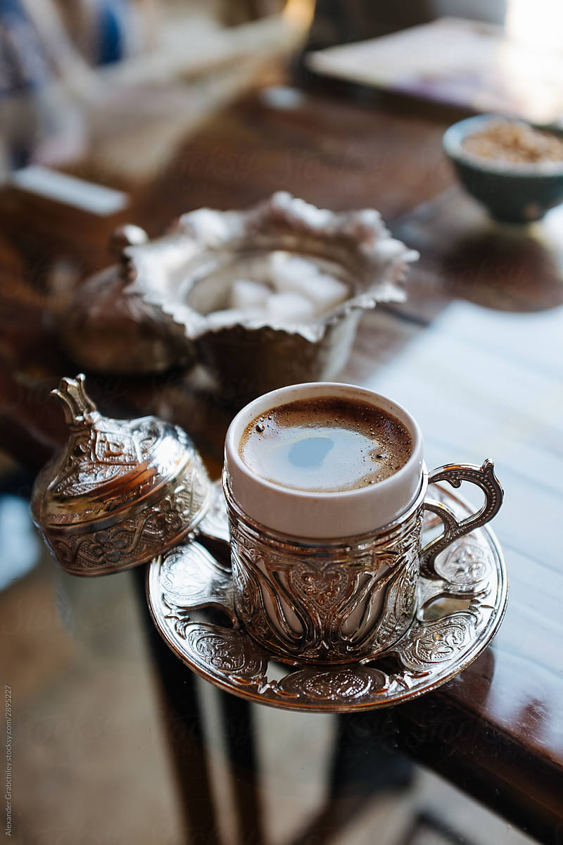 Turkish Coffee At Cafe