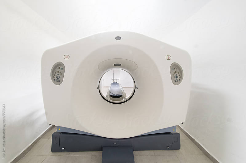 CT scan x-ray machine