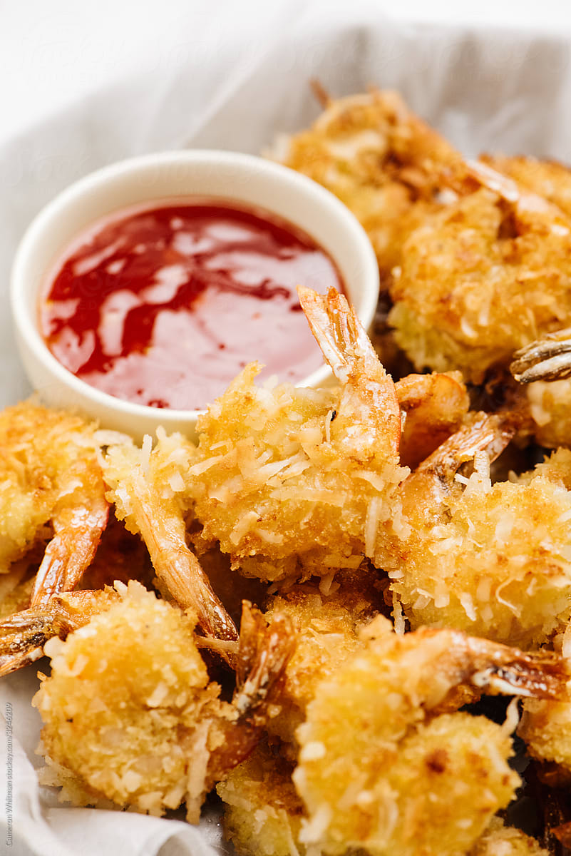 Coconut Shrimp with Sweet and Sour Dipping Sauce